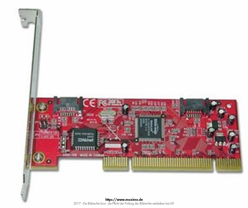 LINDY 2 Port SATA-150 Controller Low Profile Option RAID Function PCI (51150) | 7,90 