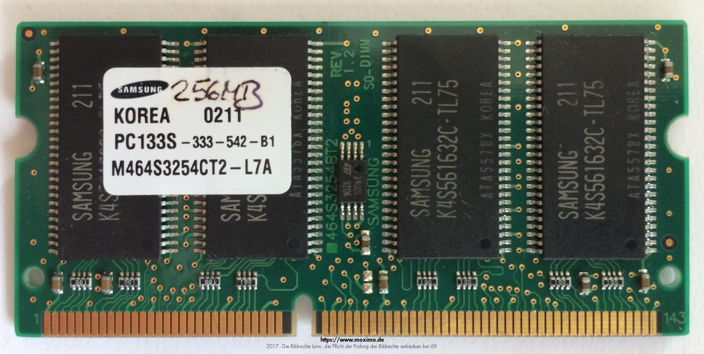 Samsung 256 MB SDRAM - PC133 | 5,00 