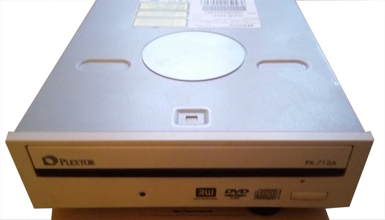 Plextor DVD/CD Rewritable Drive PX-712A