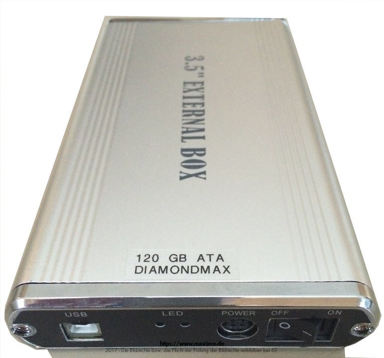 3,5" external Enclosure USB2 IDE